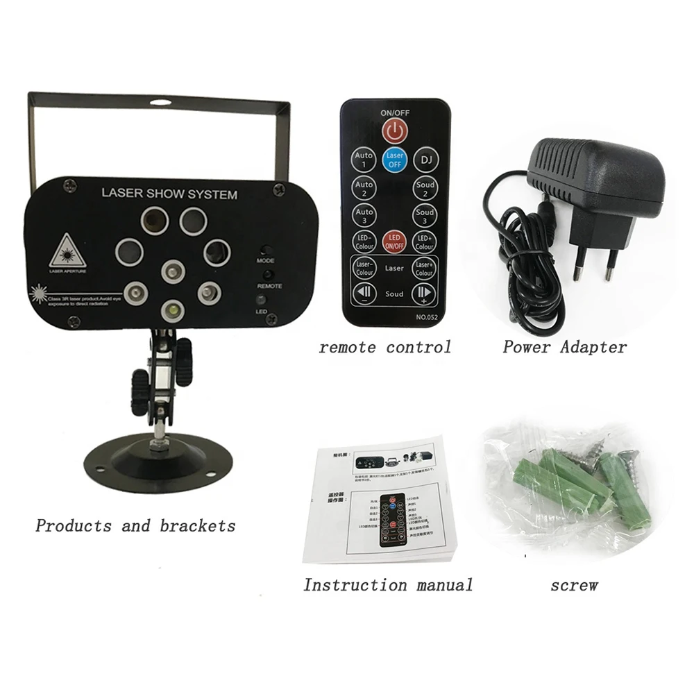 64 128 узор RGB светодиодный светильник для дискотеки Профессиональный DJ 5 6 8