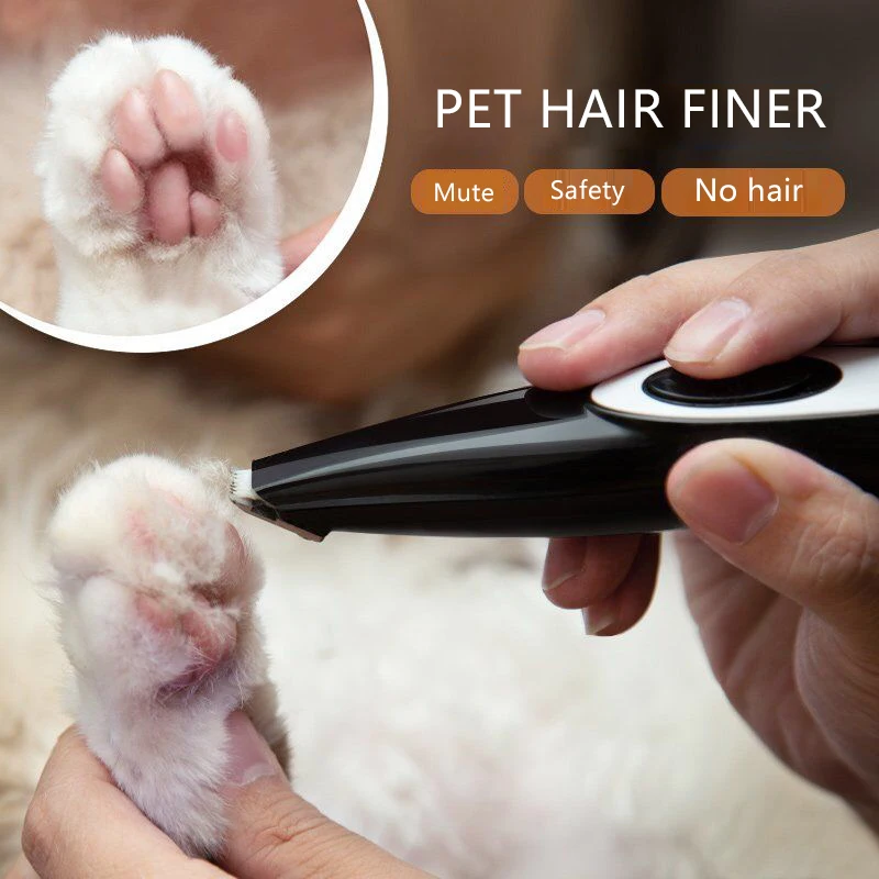 USB Перезаряжаемый триммер для собак и кошек электрическая машинка стрижки волос