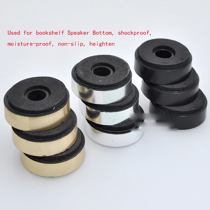 

4pcs 40mm Amplifier Speaker Isolation Feet mats HiFi Stand Pad Audio Equipment
