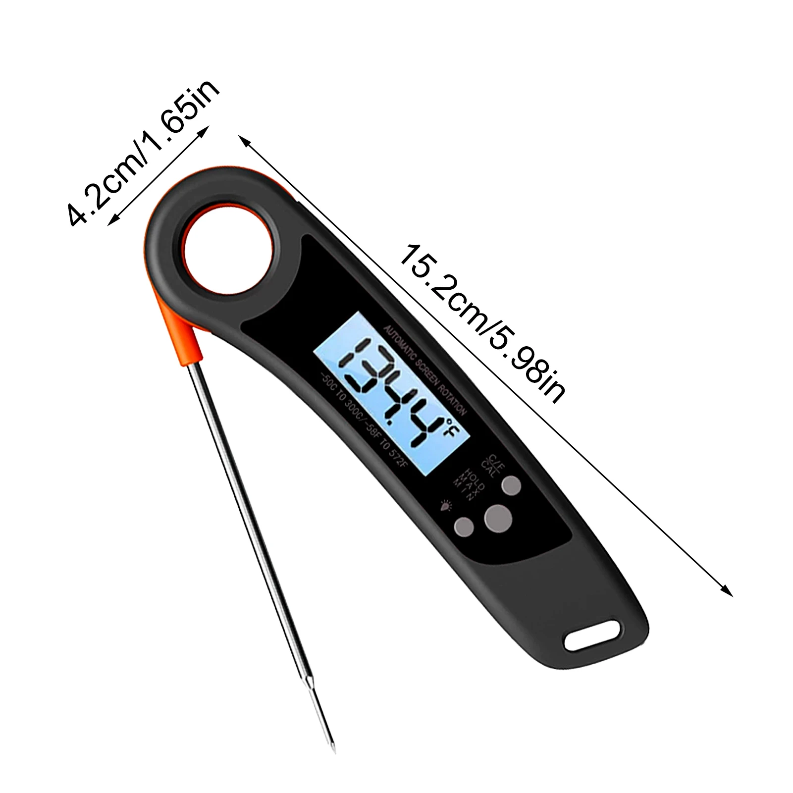 

Kitchen Digital BBQ Food Thermometer Meat Cake Candy Fry Grill Dinning Household Cooking Thermometer Gauge Oven Thermometer Tool