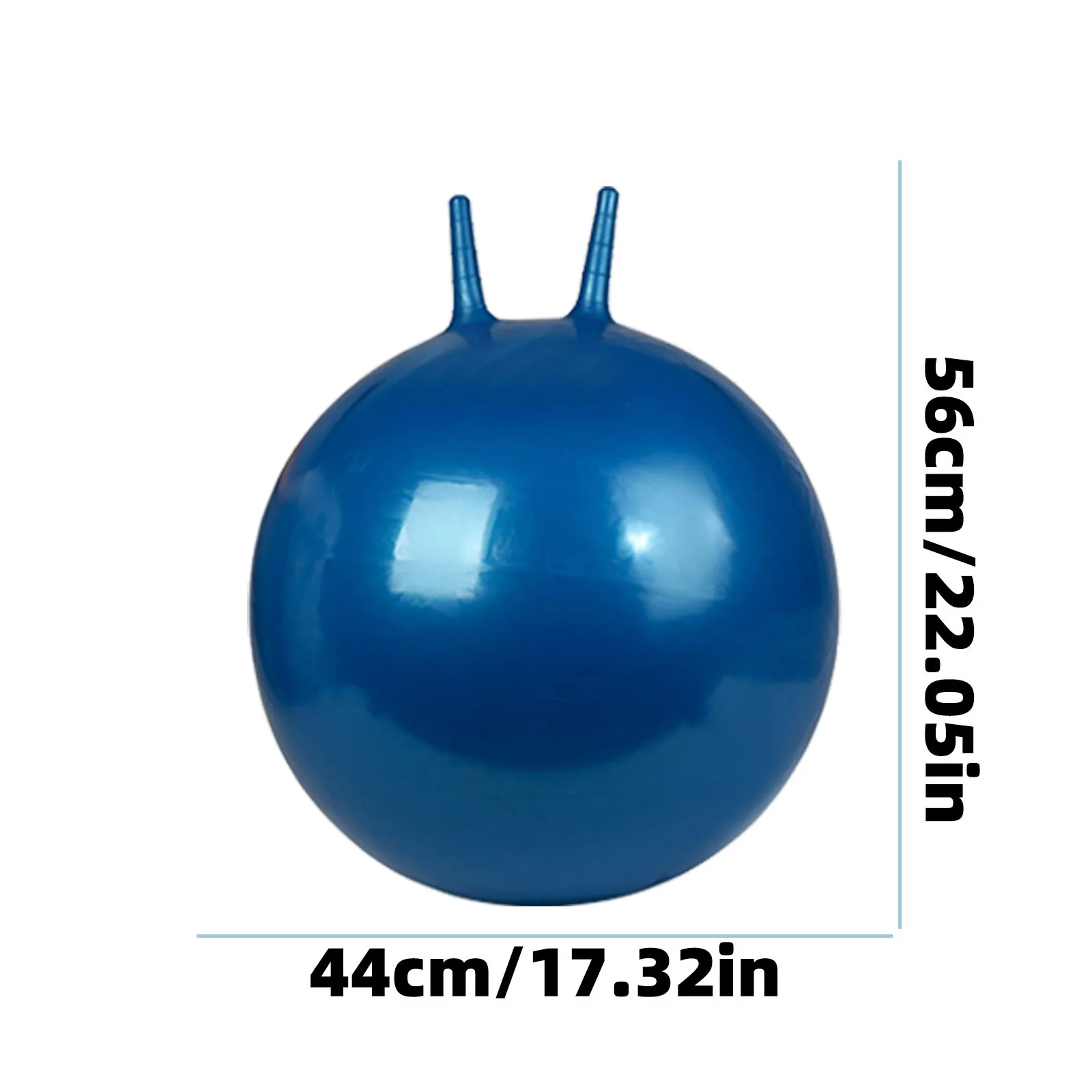 

Bouncy Ball With Handles Jumping Balls For Kids Ages 3-6 Large Exercise Retro Space Hopper Play Ball Toy Kids Adult Outdoor Game