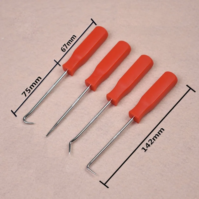 4 шт. набор крючков для автомобильного масляного уплотнения съемник