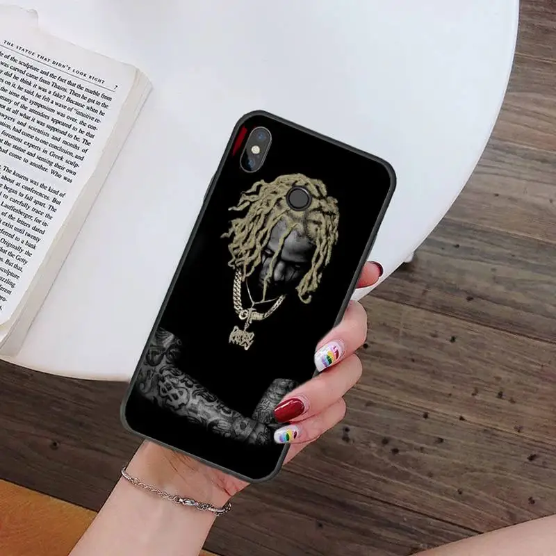 

lil durk American famous rapper high quality Phone Case shell For Xiaomi Redmi note 7 8 9 t k30 max3 9 s 10 pro lite