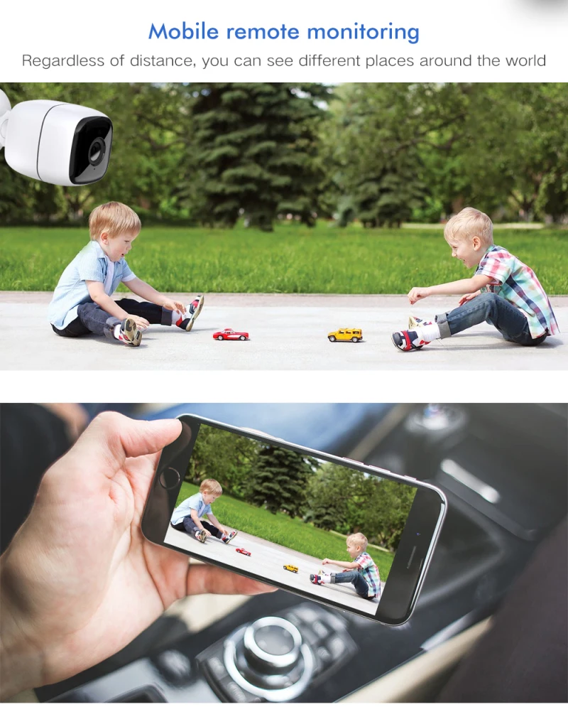

1080P PTZ Tuya Smart Wifi IP Camera H.264 Home Security Camera Outdoor 110wide-angle AI Human Detect Wireless Waterproof Camera
