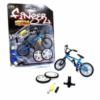 mini alloy finger bike bicycle bmx toys for children boys finger scooter novelty gag racing toy brinquedos fingerboard gifts