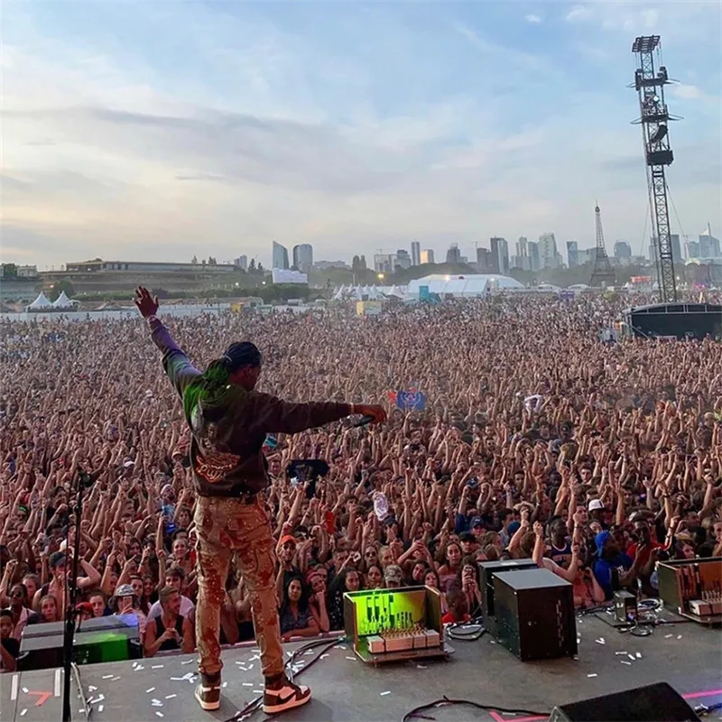 Толстовка с капюшоном для мужчин и женщин Трэвис Скотт R eeses P uffs Enjoy Today Astroworld