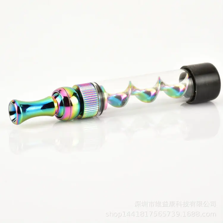 Вапорайзер для сухих трав стеклянный вапорайзер twisty blunt пружина T5mini электронная