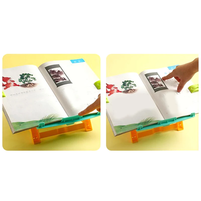 

Bookshelf Holder Portable Foldable Bookend Bookshelf Reading Stand Student Children Writing Stand Office Use