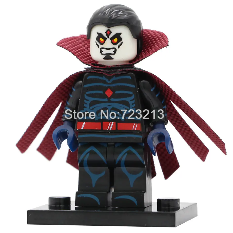 Mr Sinister Супер герой фигурка Темный Феникс Cannonball Atom женщина Dormammu Mr Sinister DC Красная стрела Canari строительные блоки игрушки PG8059 - Цвет: Mr Sinister