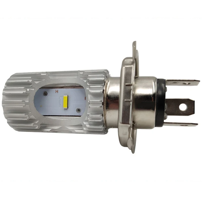 Хорошие мотоциклетные светодиодные фары BA20D с белыми лампами ближнего/дальнего