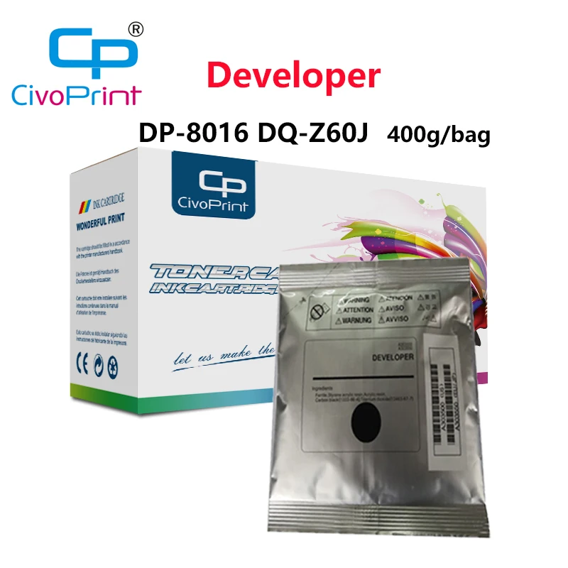 Civoprint PANASONIC WORKIO Запчасти для копира разработчик DP 8016 DQ Z60J 1515/1520/1820 400 г/пакет|Тонер| |