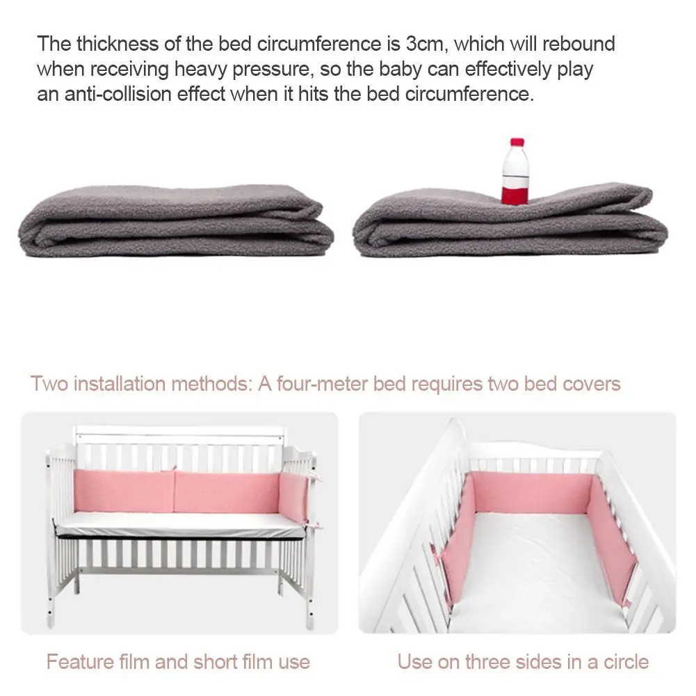 Детская кроватка бампер колодки моющиеся мягкие кроватки протекторные анти