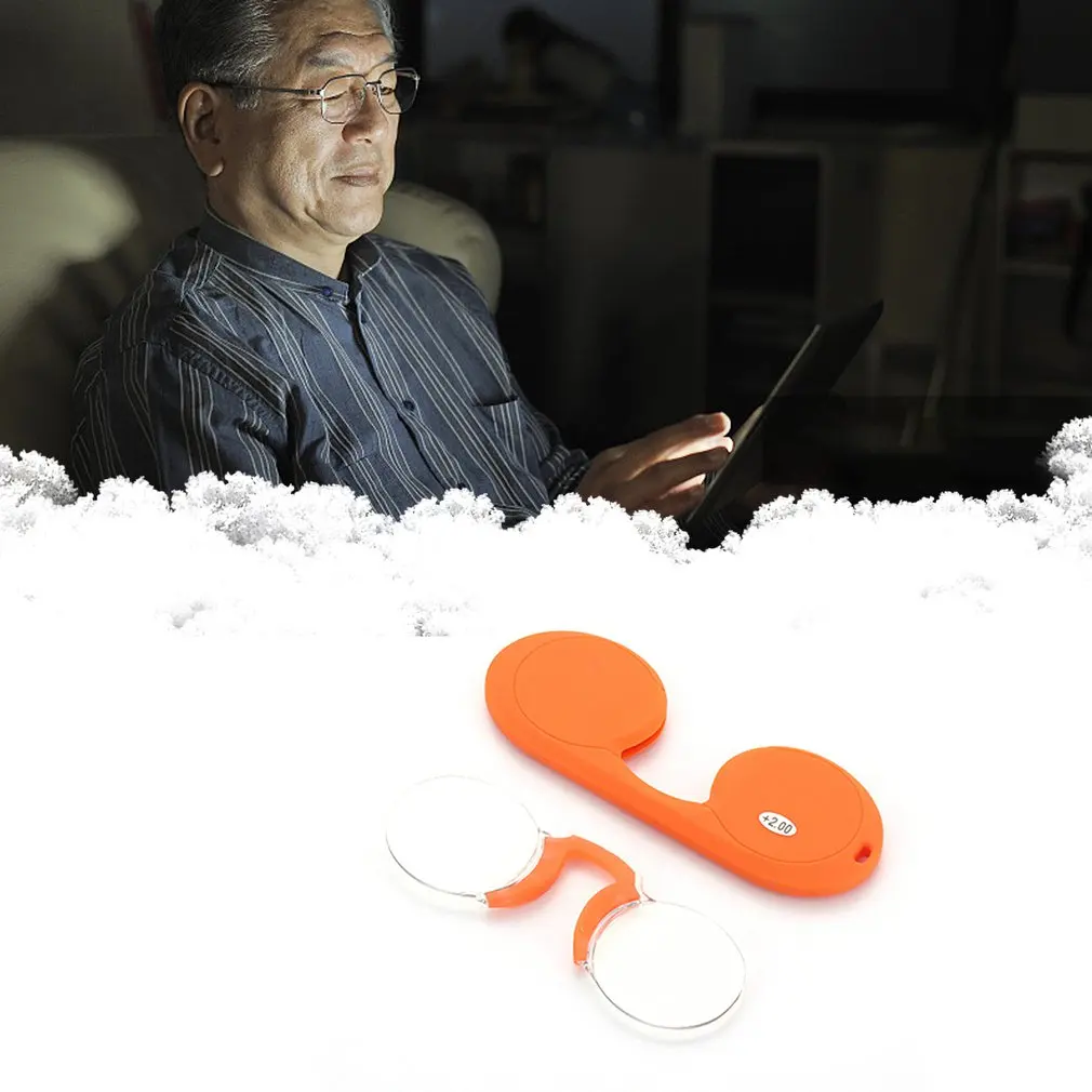 Frameless Presbyopia Glasses for Women Men Vintage Classic Metal Flat Mirror Optical Spectacles Portable Vision Care Eyeglasses |