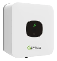 growatt dual channel mppt smart grid connected three phase solar inverter 4kw 5kw 6kw 7kw 8kw 10kw natural cooling no noise