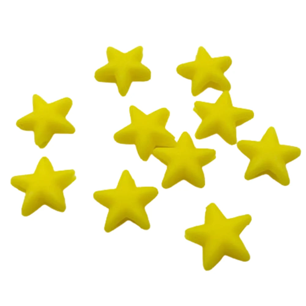 

100pc Pentagram Silicone Cord Locks Lanyard Buckle Anti Slip Stopper Adjusting Pvc Soft Rubber Rope Button Hand Masks Supplies