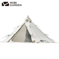 mobigarden tent 4 person mosquito proof ventilation waterproof uv50family outdoor camping glamping for tourism hiking era 230