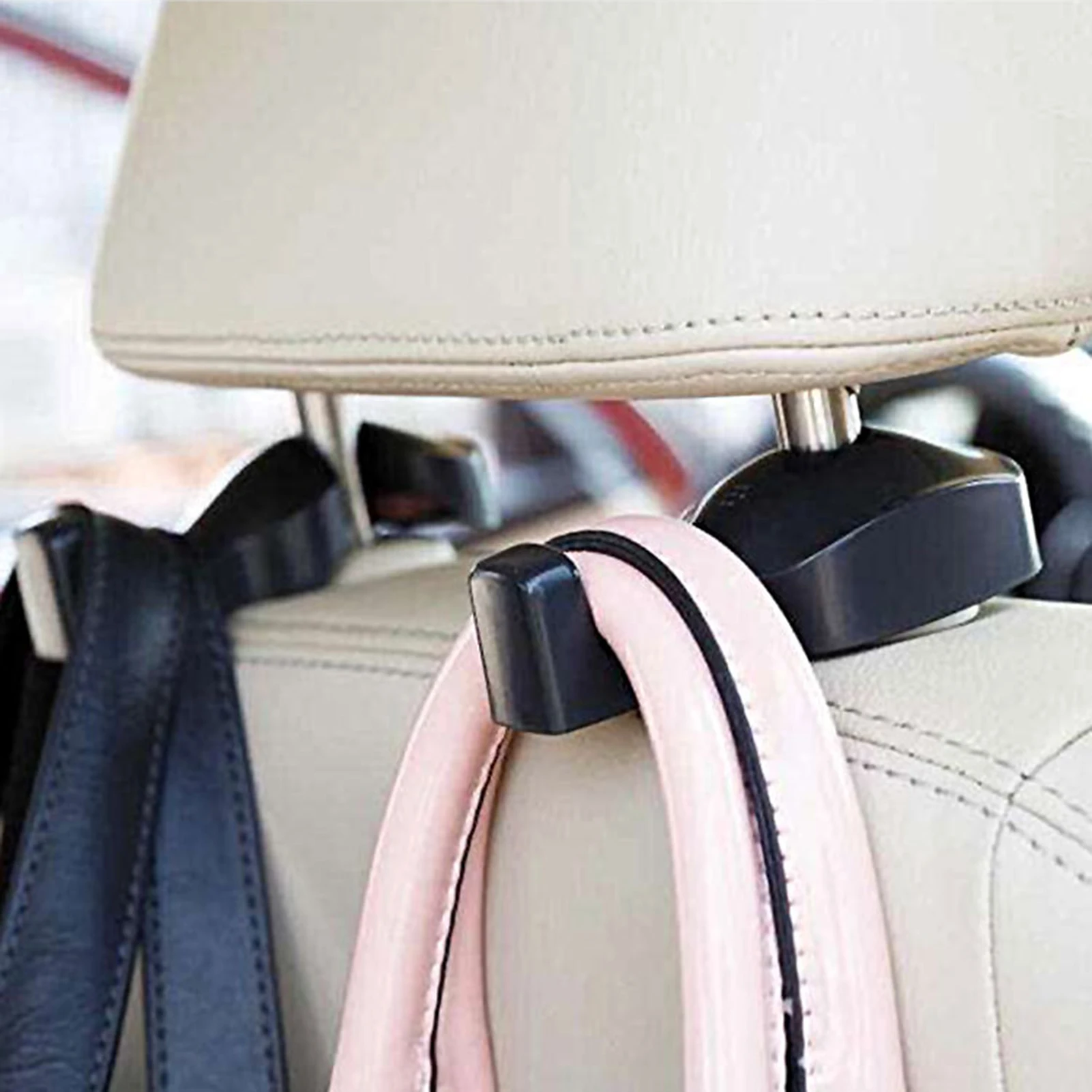 

1 Pair Universal Car Seat Bag Hook Multi-use Vehicle Concealed Headrest Hangers Car Styling Accessories Interior