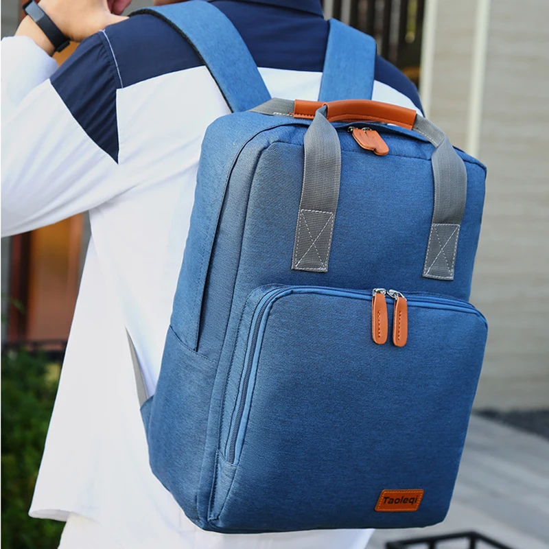 

Men's Business Backpack Leisure Travel Student School Bag Simple Large Capacity Waterproof Backpack for Teenager 2020