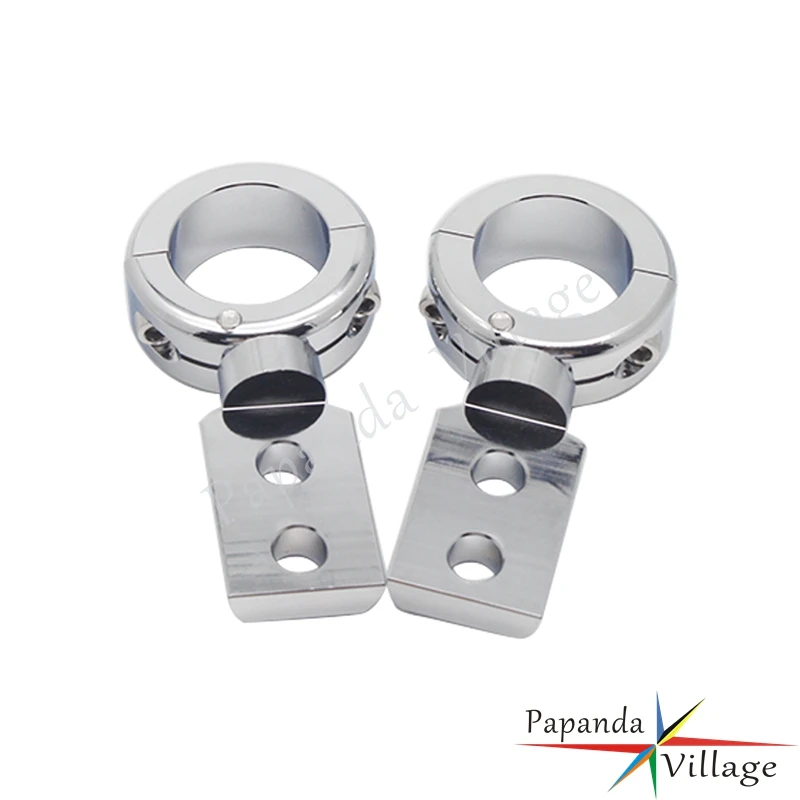 32mm 25mm 22mm Dual Hole Adjustable Fog Light Spotlight Mount Bracket Kit Headlight Adapter Clamp Holder 1-1/4&quot Crash Bar Tube - купить