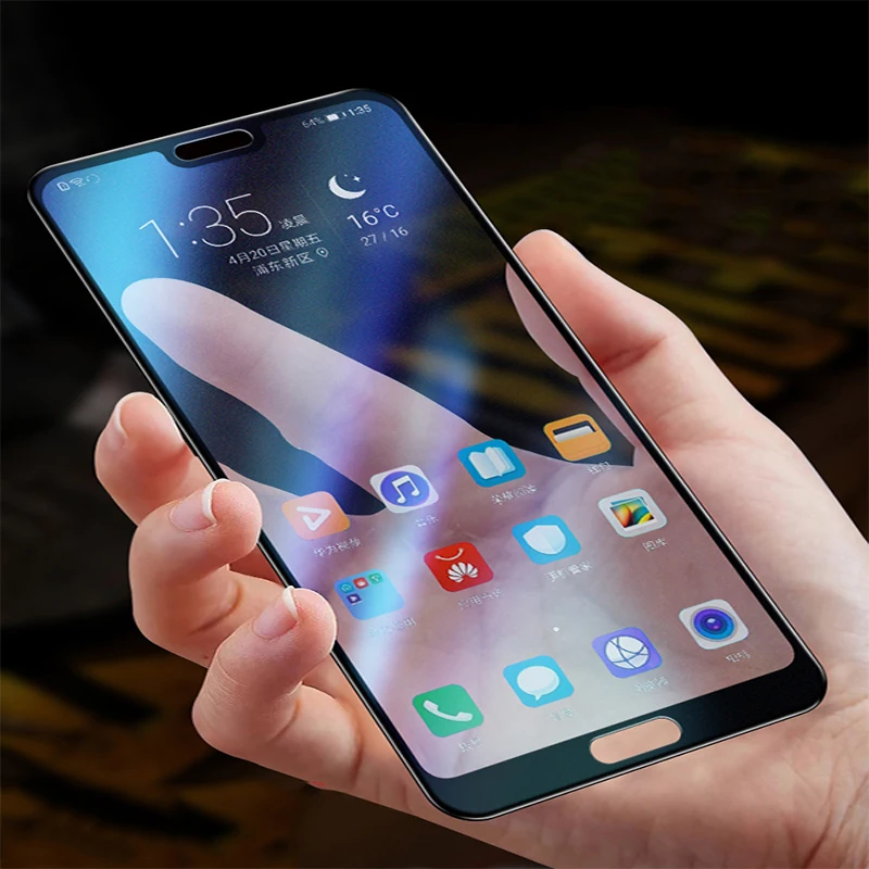 Матовое закаленное стекло против отпечатков пальцев для Huawei Honor 10 8X матовая