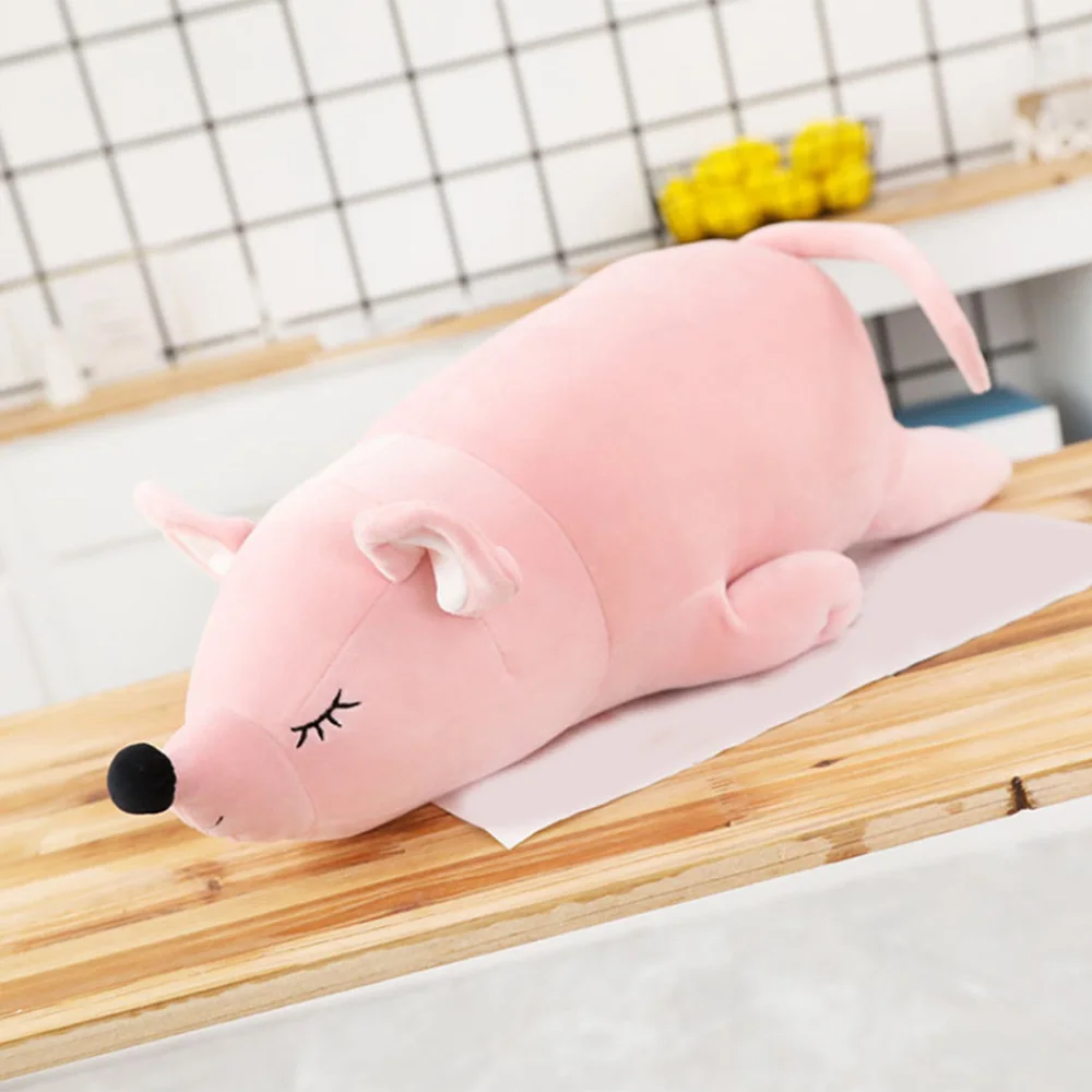 Плюшевая крыса 50 см игрушка животное подушка для сна мягкая плюшевая мышь кукла