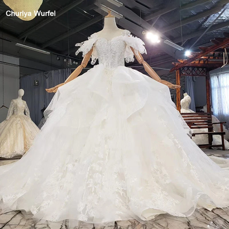 HTL1740 Бальные платья милое роскошное свадебное платье с блестками 2020 короткий