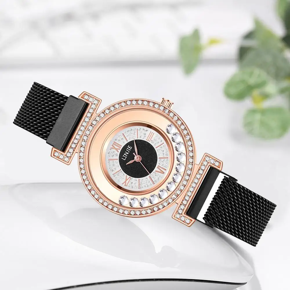 Женские часы новинка 2020 блестящие роскошные с бриллиантами женские ремешком на