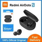 Наушники-вкладыши Xiaomi Redmi Airdots S, беспроводные наушники с микрофоном и шумоподавлением, управление с ии, Bluetooth, оригинал