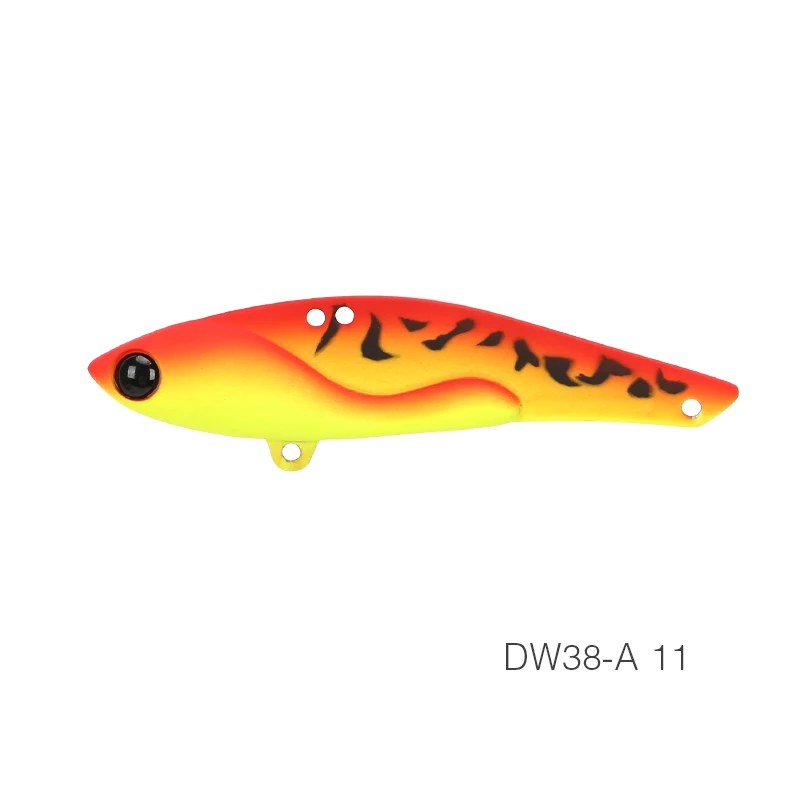 DW38-A-11 TSURINOYA для рыбалки заброса приманки, блесна металлическая DW38-A 70 мм 18 г на дальние расстояния бас наживка Тройной крюк искусственные приманки 13 Цветов - Цвет: DW38-A-11