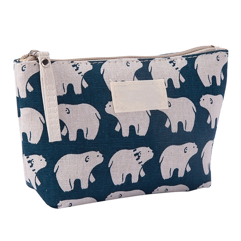 Женская сумка-карандаш для хранения наличных дорожная сумка из парусины