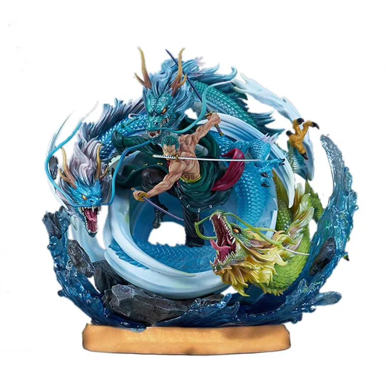 40 см GK ророноа Зоро тысяча мира Торнадо сражение форма статуя ПВХ экшн-фигурка