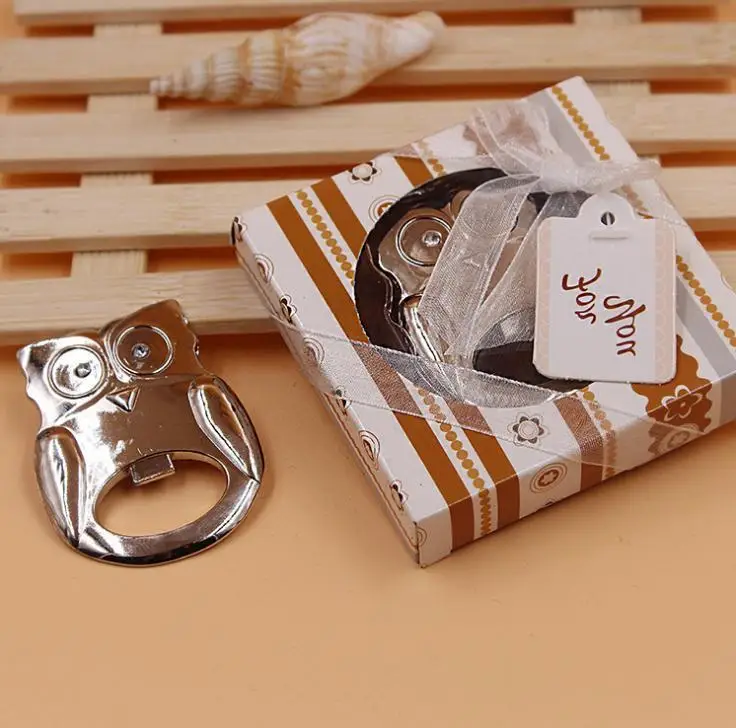 Новое поступление открывалка для пивных бутылок в форме совы металлическая с