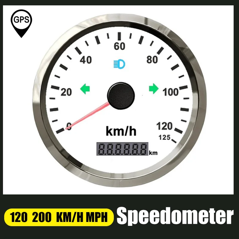 125 км/ч 85 мм GPS датчик скорости 200 для автомобиля лодки грузовика 12 В 24 с