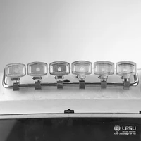 lesu led roof light spotlight for tamiya 114 benz actros 1851 3363 rc tractor truck remote control toys cars model th14143 smt3