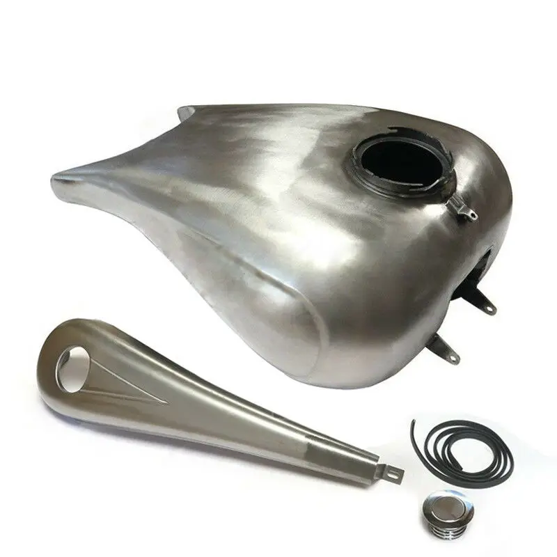 Тяжелый стальной топливный бак 6,6 галлонов Для HARLEY TOURING BAGGERS 2008-2016 harley