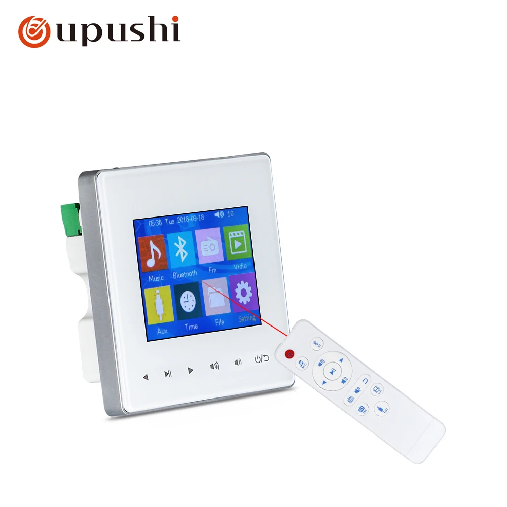 OUPUSHI AG 3 фоновая музыка в стене усилители SD/AUX in/USB музыкальный плеер Bluetooth цифровой