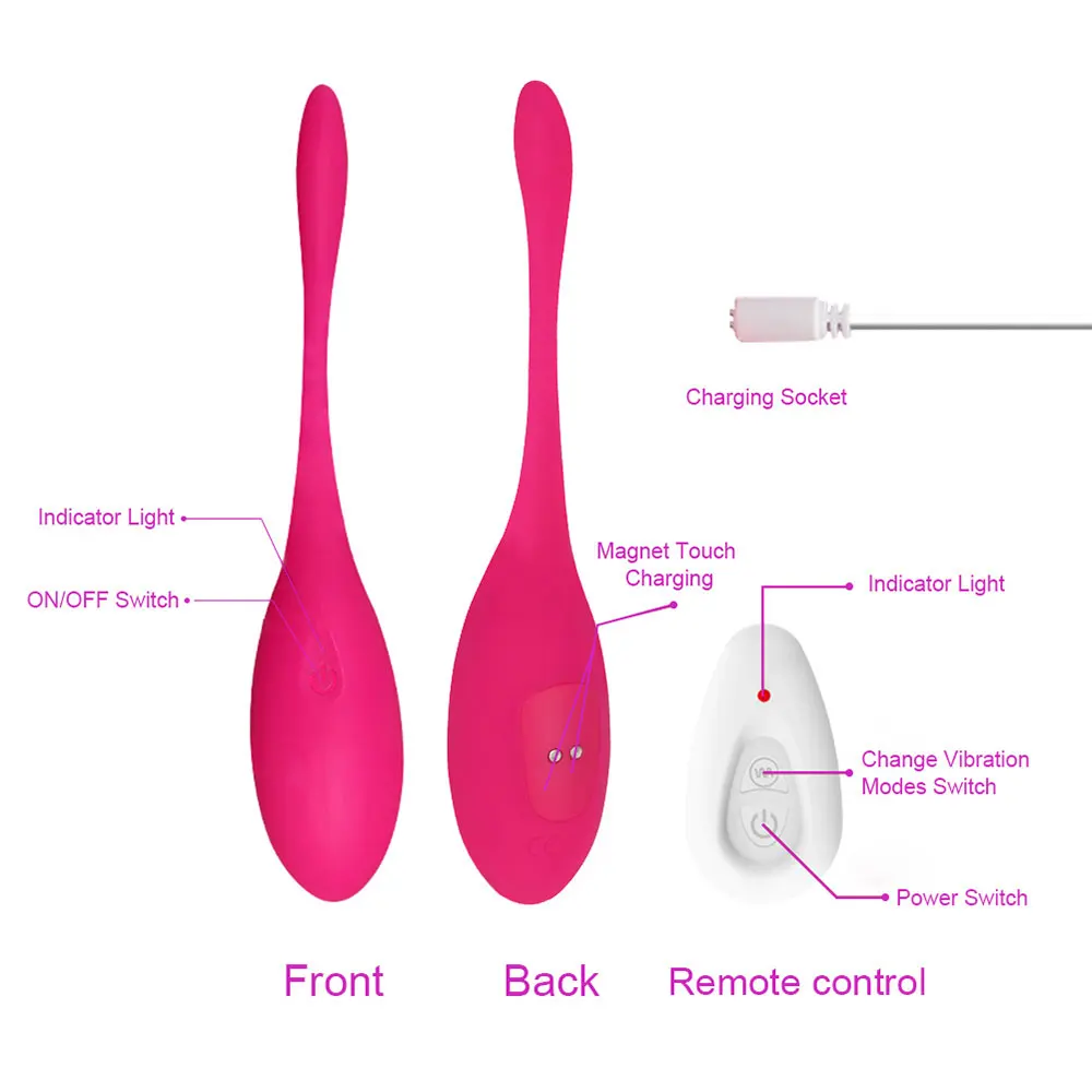 Секс игрушка для точки G Вибратор клитора Фламинго с дистанционным управлением