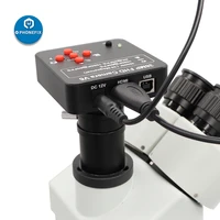 full hd 38mp 3800w 60fps 2k 1080p hdmi usb industrial electronic digital video microscope camera for phone cpu pcb soldering