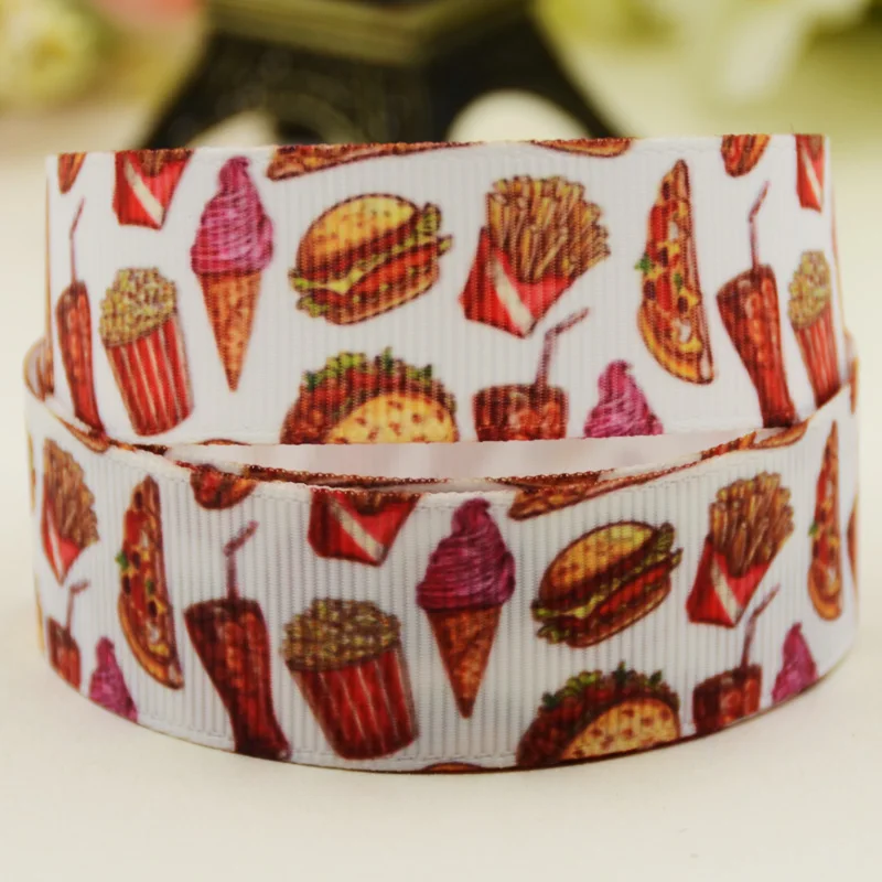 

7/8 "(22 мм) цепочка из бисера с принтом из мультфильма, корсажная лента, вечерние украшения, 10 ярдов, X-02792