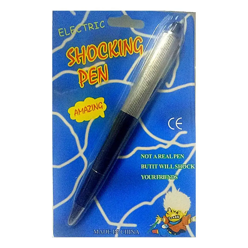 Sungpunet 100% Safe 1Pcs Electric Shock Pen Toy Utility Gadget Funny Prank Trick Novelty Set of 2