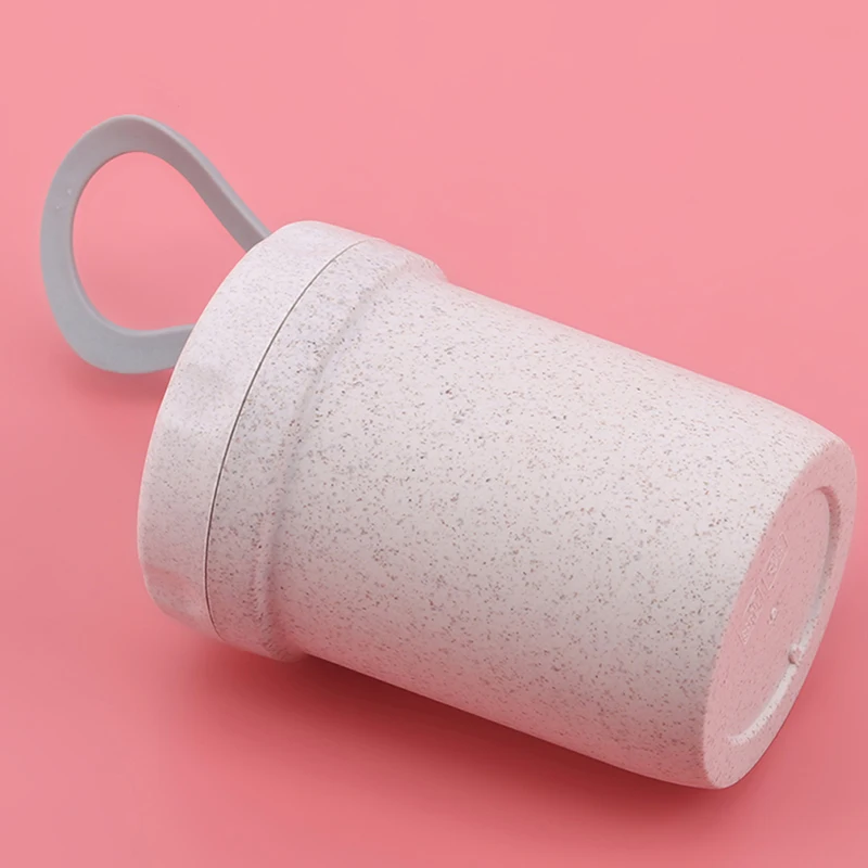 Герметичная портативная коробка для завтрака 300 мл Экологически чистая круглая