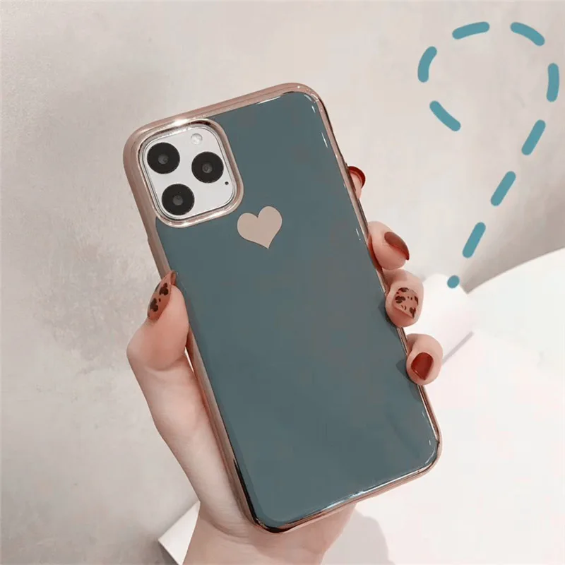 GlamPhone Чехол Покрытие чехол для телефона с рисунком на тему любви для iPhone11Pro/Max X XS Max XR Мягкий силиконовый чехол для iPhone11 7 8 6 6s Plus чехол
