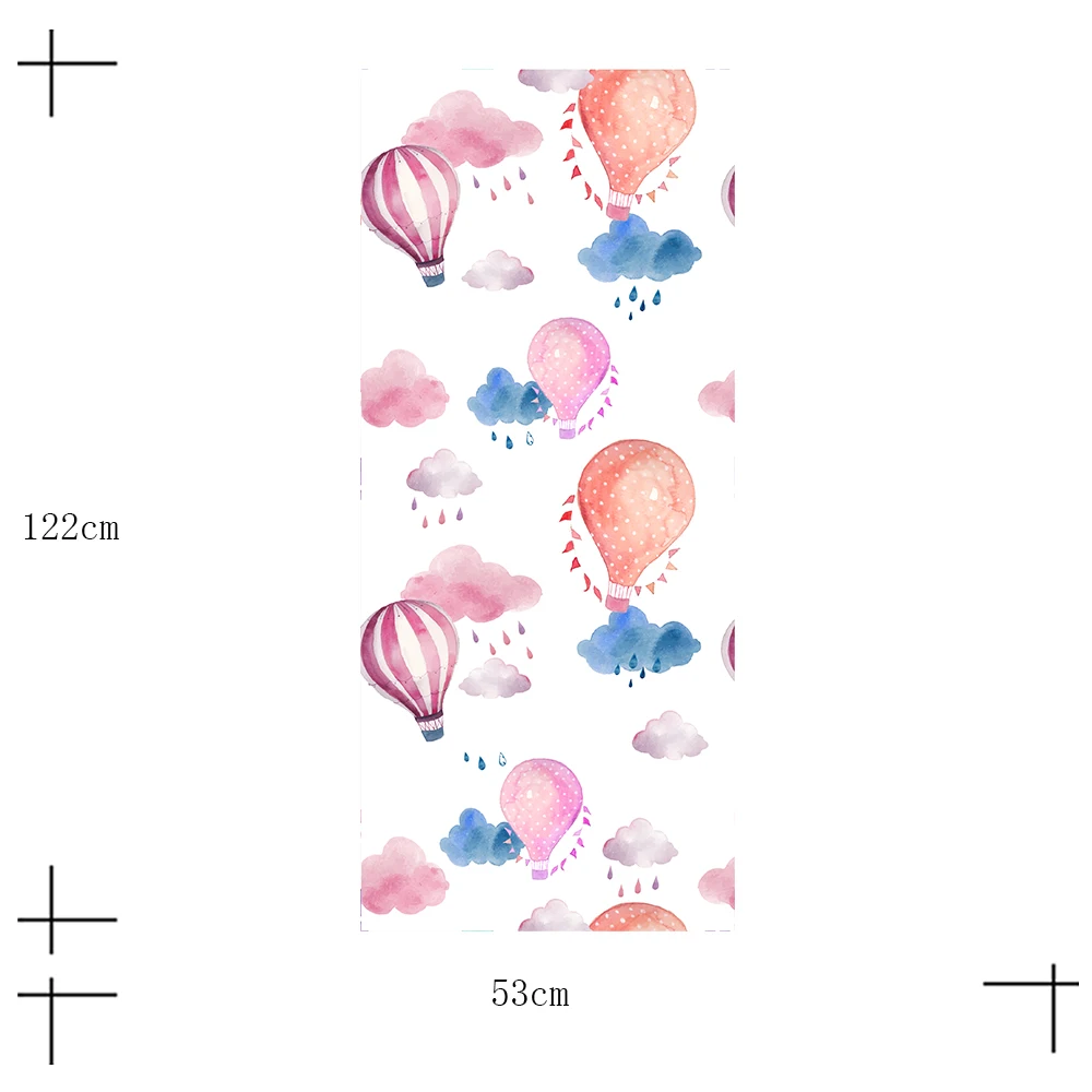 

Funlife 53x105cm Wallpaper Self-adhesive Wall Stickers Waterproof Oil Proof Tile Sticker for Furniture Bathroom Kitchen Decor