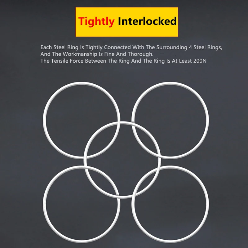 1 шт. кольцо из нержавеющей стали для сварки 55 уровневые перчатки металлической