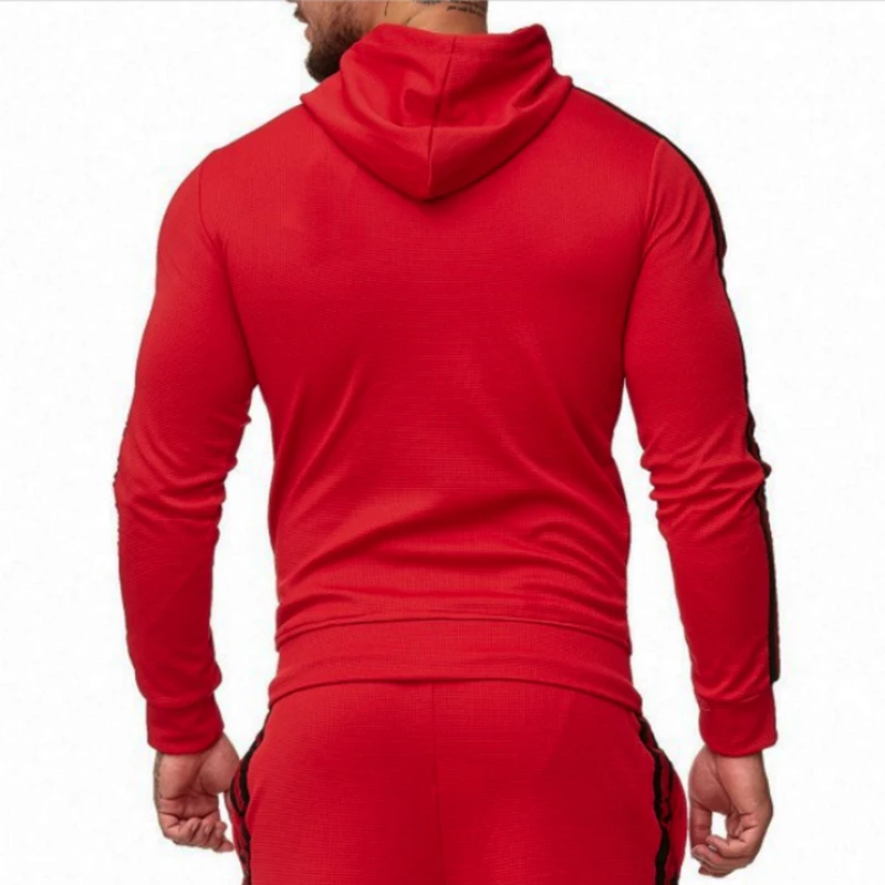

2019 autumn fashion striped sweatshirt hoodies men eu size 2xl long sleeve tracksuit men casual style sweatshirt