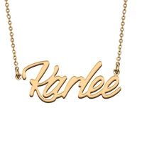 karlee custom name necklace customized pendant choker personalized jewelry gift for women girls friend christmas present