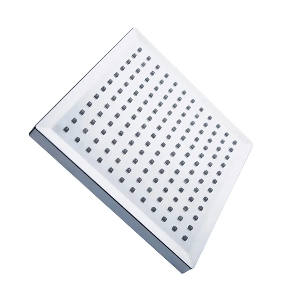 

8/12inch LED lamp Colorful Shower Head Rain Bathroom Shower Head Square Shape Shower Bathroom Romance Accessory