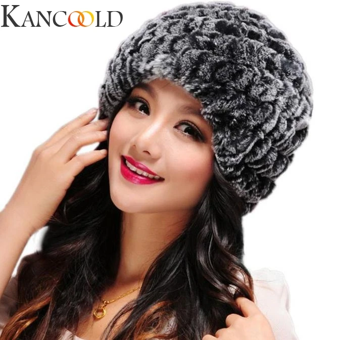 KANCOOLD, 1 шт., шапка, новая, флисовая, Вязанная, шерстяная, теплая, зимняя, толстая, мягкая, эластичная, шапка для женщин, модная, удобная, шапочка