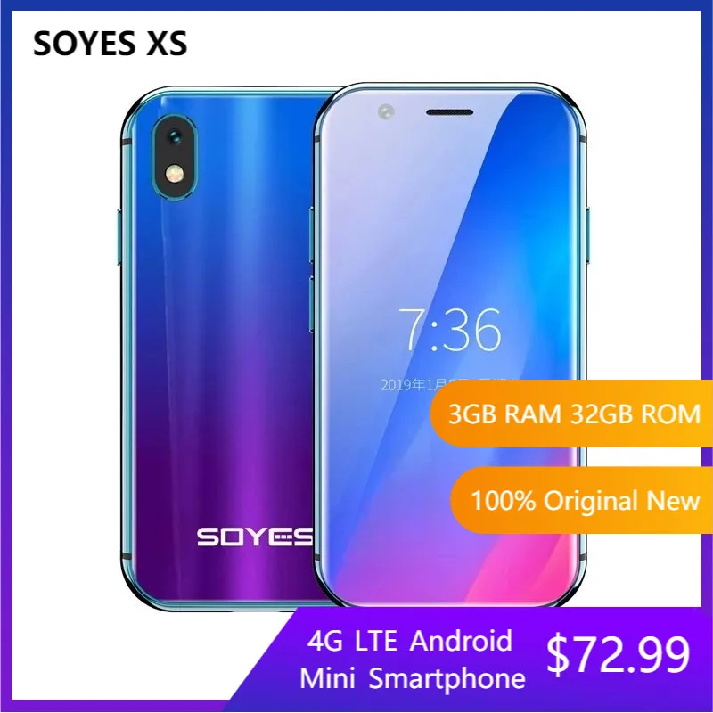 SOYES XS 3 'Ɗ аппарат не привязан к оператору сотовой связи Android смартфон Гб