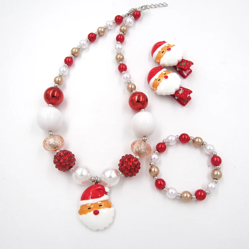 3 шт./компл. 2019 новый детский лохматых шариков ожерелья для маленьких девочек